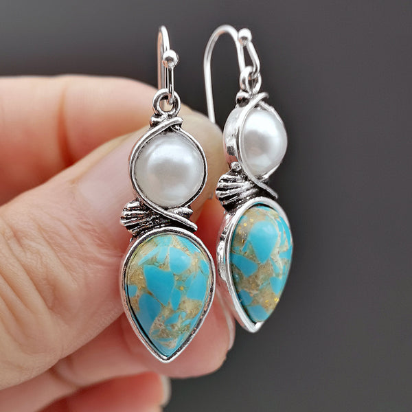 Turquoise earrings