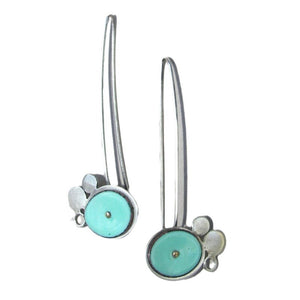 Cute style long earrings