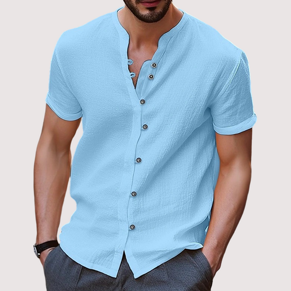 Men's Hawaiian Vintage Fashion Linen Cotton Shirt