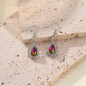 Colorful Zircon Earrings