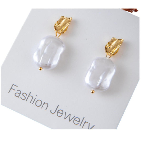 Baroque Pearl Earrings