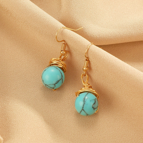 Vintage Waterdrop Lantern Earrings