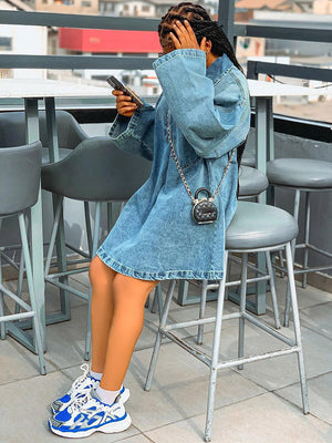 Denim Loose Dress