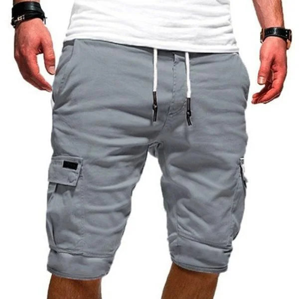 Summer Men's Fashion Beach Loose Cargo Shorts