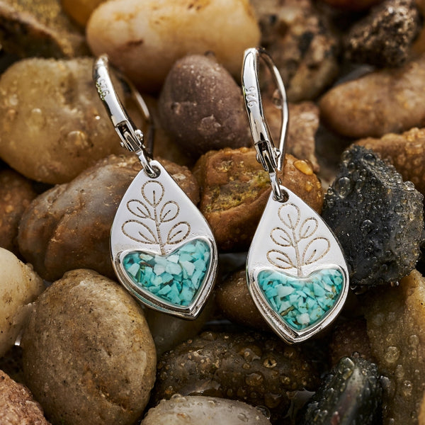 Leaf earrings