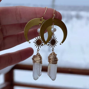 Small light bulb earrings