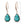 Sparkling Water Droplet  Earrings