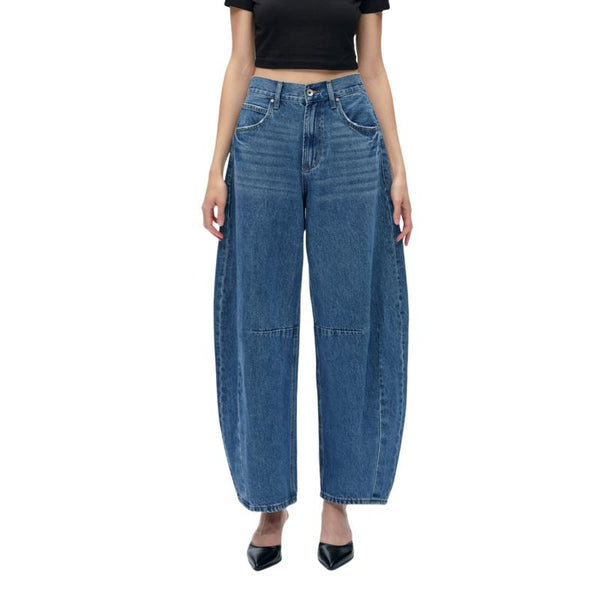 High Waist Vintage Loose Wide Leg Jeans BYOX003