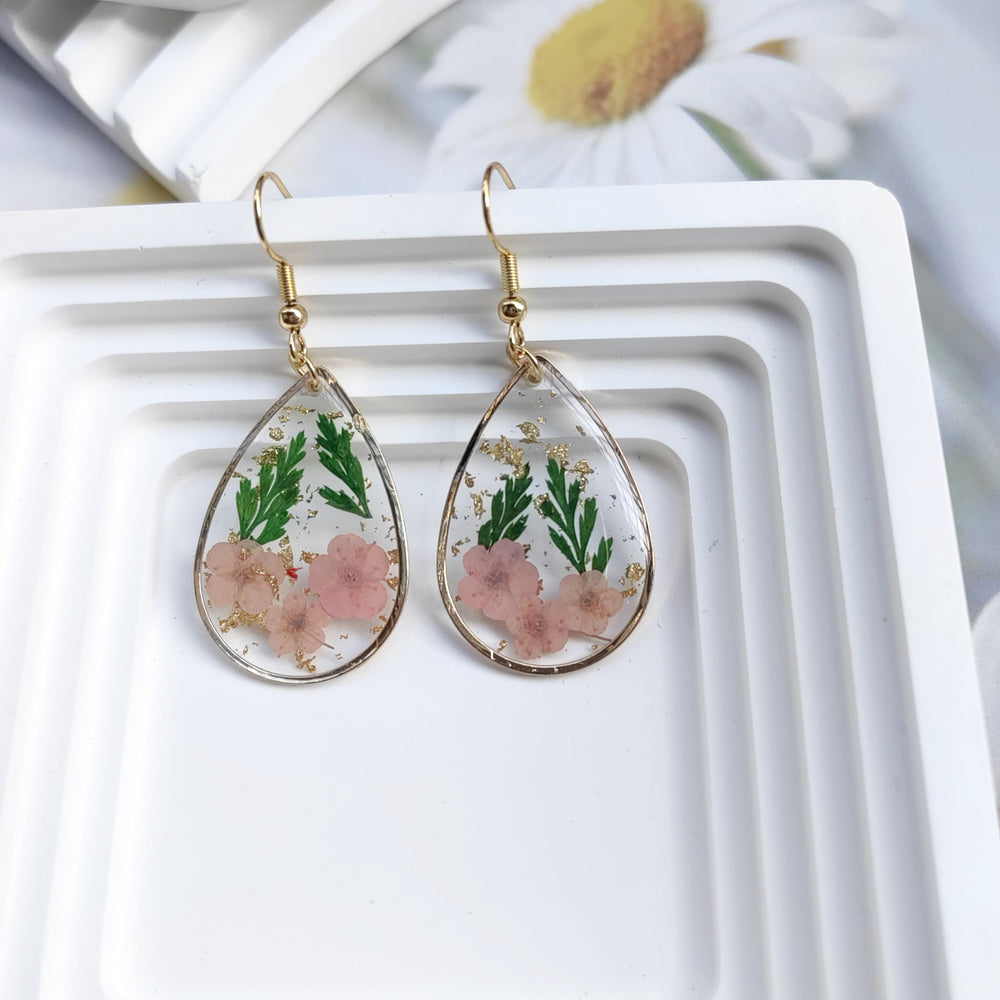 Dried Flower Earrings