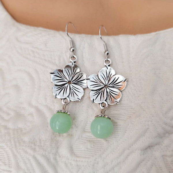 Ethnic Flower Earrings