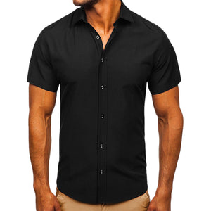 Men's Summer Business Short Sleeve