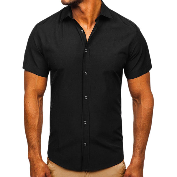 Men's Summer Business Short Sleeve