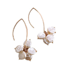 Shell Pearl Earrings