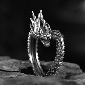 Retro Dragon Ring