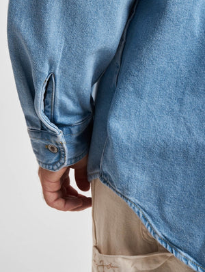 Men's Vintage Workwear Casual Denim Jacket