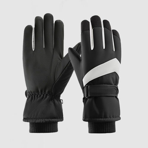 Men'S Outdoor Ski Non-Slip Waterproof Touch Screen Gloves