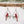 Red Bird Pendant Earrings