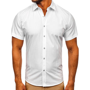 Men's Summer Business Short Sleeve