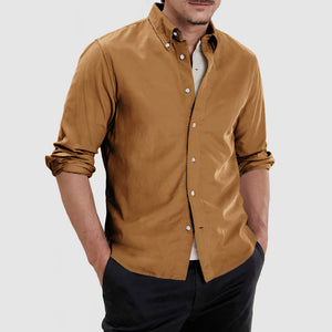 Men's Spring Corduroy Thin Shirt