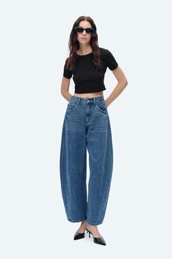 High Waist Vintage Loose Wide Leg Jeans BYOX003