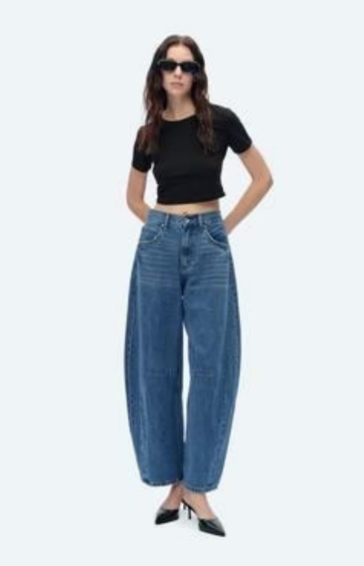 High Waist Vintage Loose Wide Leg Jeans