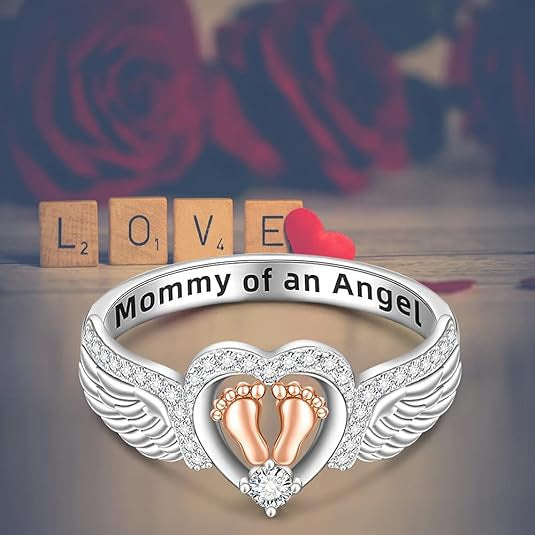 Angel Wings Love Ring