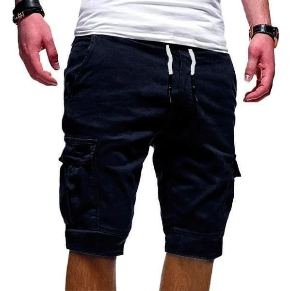 Summer Men's Fashion Beach Loose Cargo Shorts