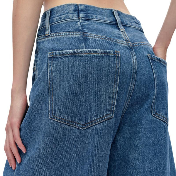 High Waist Vintage Loose Wide Leg Jeans BYOX003