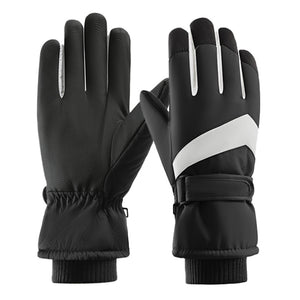 Men'S Outdoor Ski Non-Slip Waterproof Touch Screen Gloves