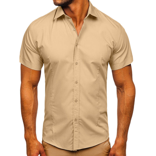 Men's Summer Business Short Sleeve