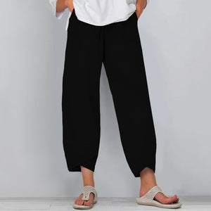 Casual Solid Color Women's Pants