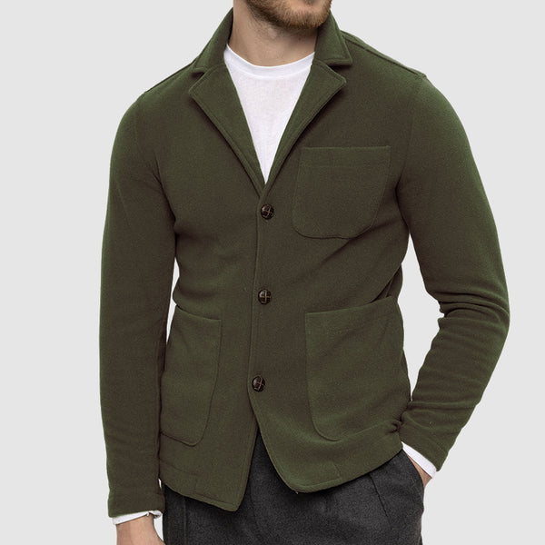 Men's knitted cardigan