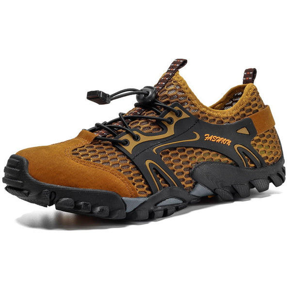 Men's new outdoor hiking climbing climbing hollow mesh recreational shoes