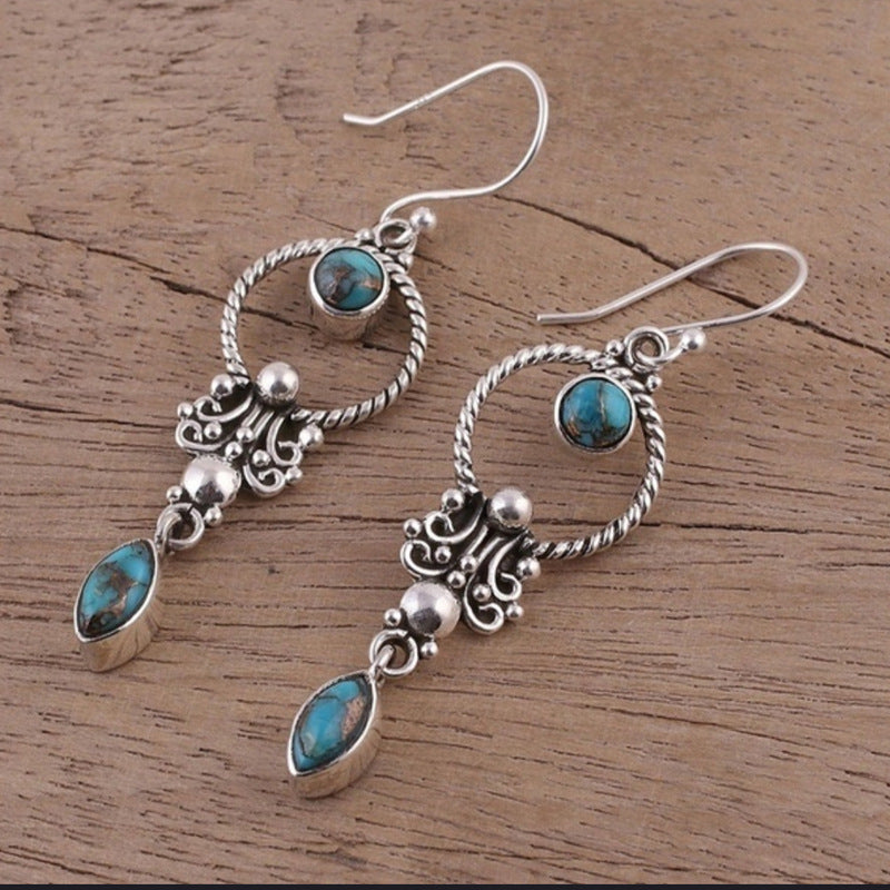 Turquoise earrings