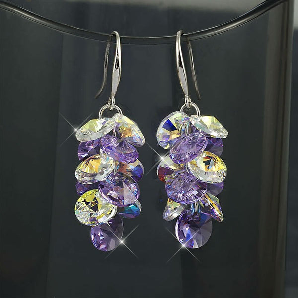 crystal light temperament earrings