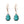 Sparkling Water Droplet  Earrings