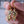 Retro floral women's earrings