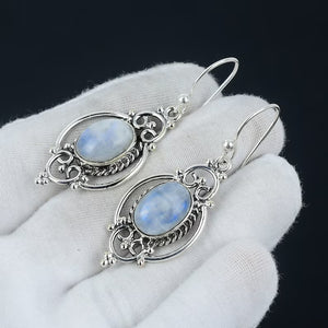 Vintage  Moonlight Stone Earrings