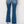 Full Size Frayed Step Hem Straight Jeans