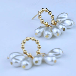 Irregular Pearl Earrings