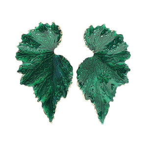 Leaf earrings