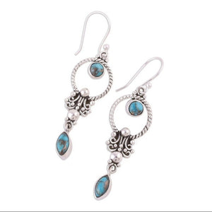 Turquoise earrings