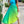 Ombre One Shoulder Pleated Dress