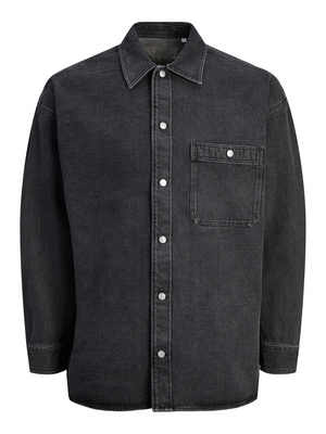 Men's Washed Loose Fit Denim Jacket