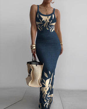 Long Dress Slim Sleeveless Bodycon Maxi Dresses