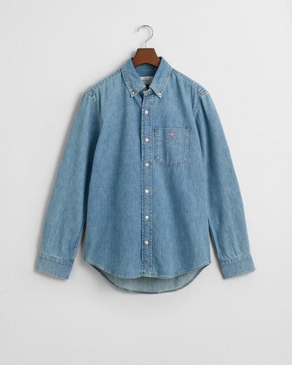 Men's Regular Versatile Fit Denim Shirt