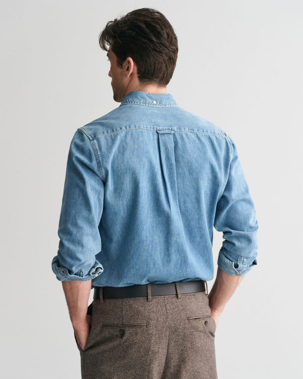 Men's Regular Versatile Fit Denim Shirt