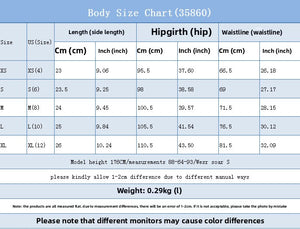 Spot-35860 #Amazon Cross-Border Women's INS Casual High Waist Ripped Rough Rim Denim Shorts Jeans