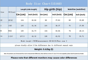 47-Spot 15160 #Cross-border Women's Clothing INS Fashion Retro Casual High Waist Pants Split Straight Denim Trousers